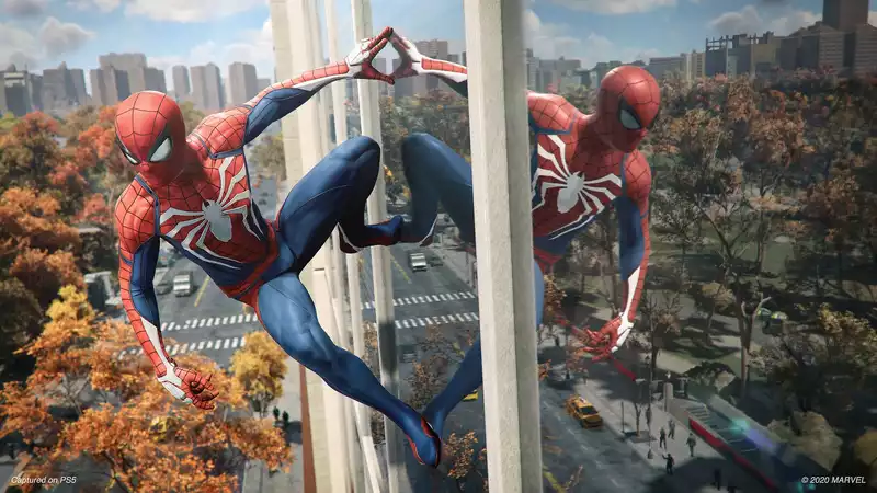 Spiderman on Ps5 looks better than PS4 - and looks worse