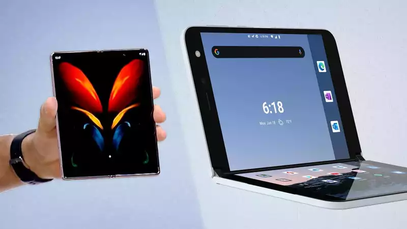 Microsoft Surface Duo vsSamsung Galaxy Z Fold2: Which folding will win?