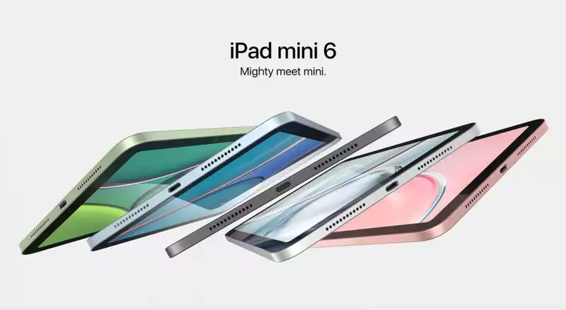 iPad mini6 unofficial rendering shows new colors and brings rumored specifications to life