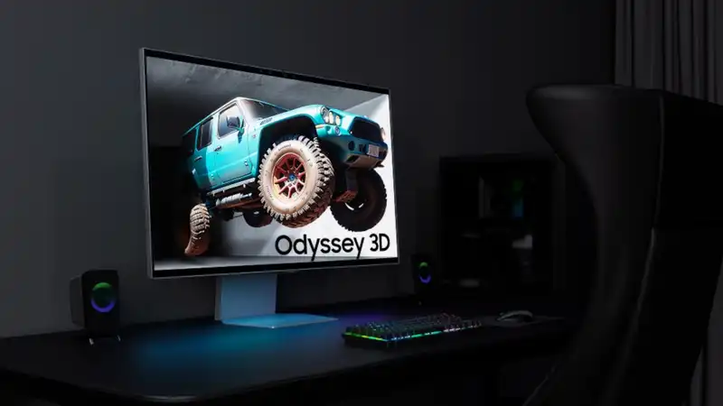 Samsung's New 4K Gaming Monitor Offers Glasses-Free 3D - It's a Game Changer