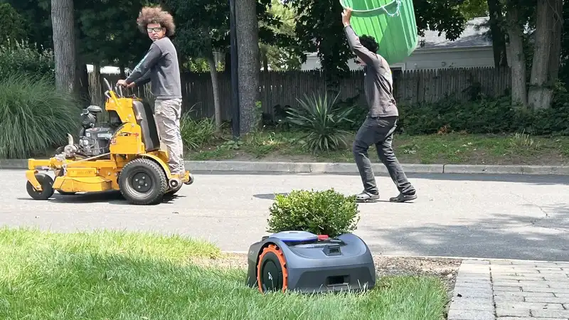 Tried out Navimow's i110N robotic lawn mower